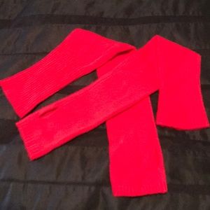 The Elder Statesman wool/cashm Wrist Warmer gloves